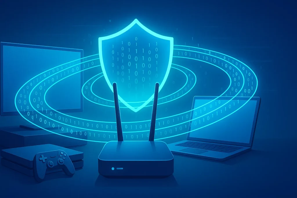 preconfigured vpn router